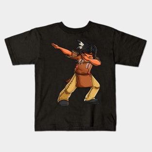 Dabbing Indian Funny Cute Native American Dance Dab Kids T-Shirt